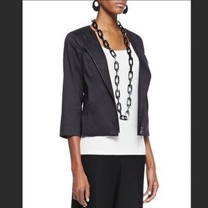 Eileen Fisher  Black Jacket  | Petite Medium  (MP)